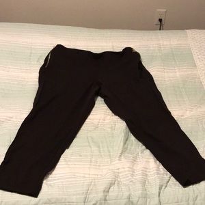 INC Size 18 Brown Pull-on Dress Pants/Leggings